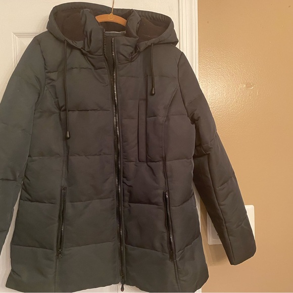 Artic Expedition Quilted Down Coat Moss colored - Picture 3 of 13